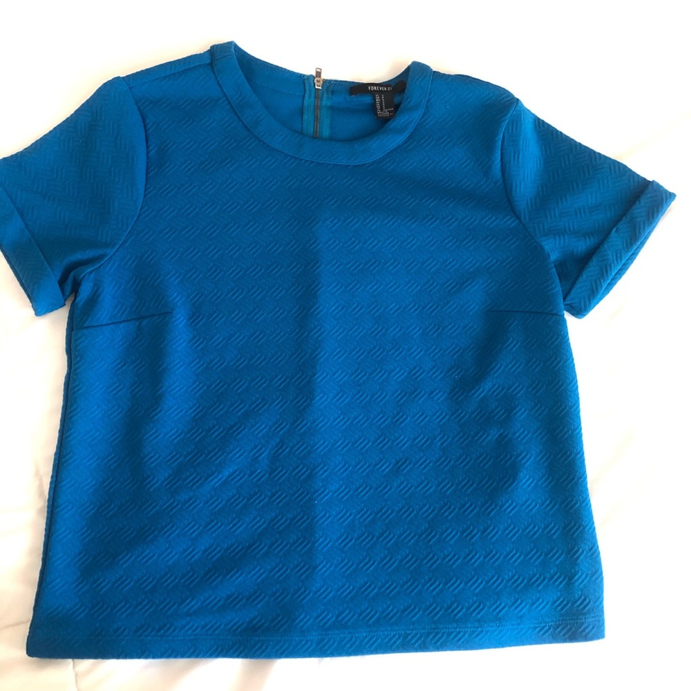 Turquoise shirt